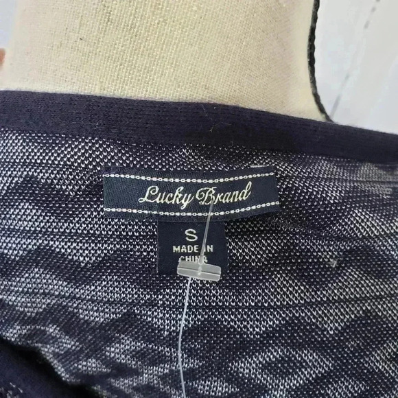 NWT Lucky Brand Boho Fringe Sweater Dress - Picture 7 of 8